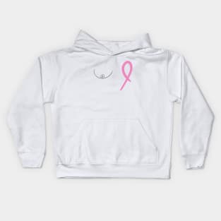 Breast cancer support Kids Hoodie